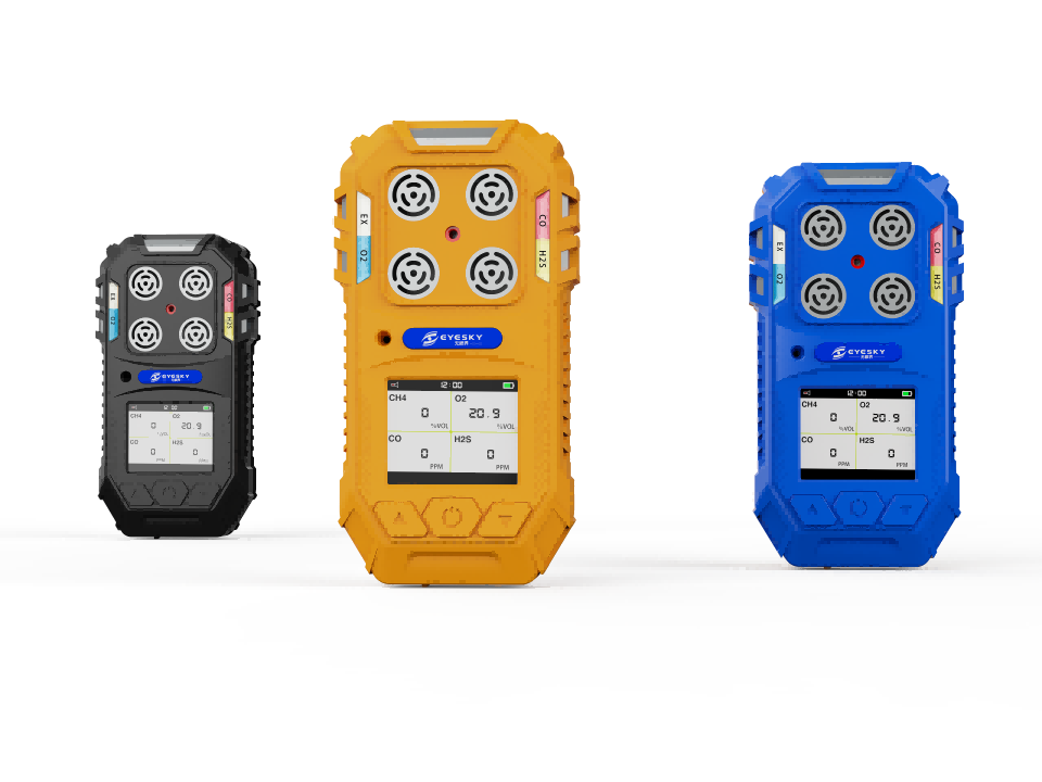 MS104K Kaasaskantav 4-in-1 gaasidetektor