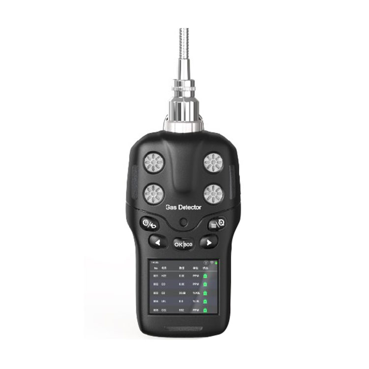 Kaasaskantav 4-in-1 gaasidetektor